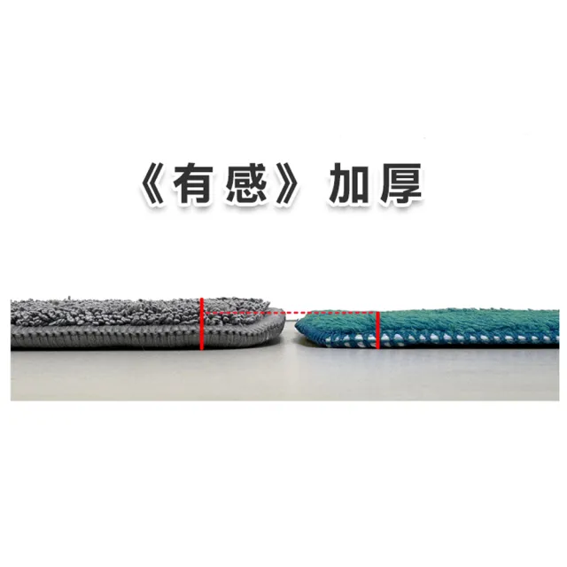 【VICTORY】超細纖維靜電拖把2代強化升級-1拖6替換布(吸附毛髮灰塵 除塵拖把 吸水拖把 無痕拖把 家用拖把)