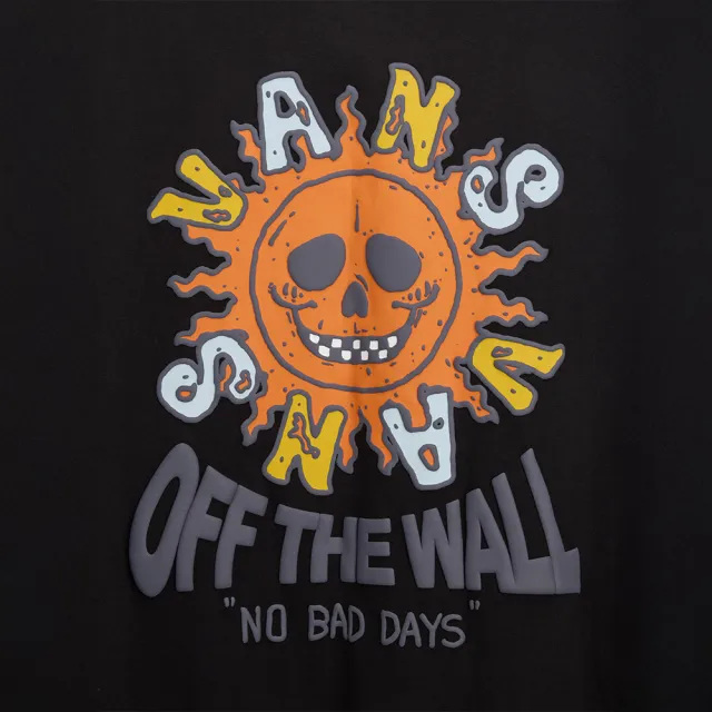 【VANS】官方旗艦 Solar Skull GFX 黑色短袖T恤