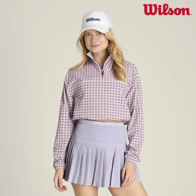 【WILSON】Midtown Tennis Skirt 女款 服飾 半身裙 網球裙 薰衣草紫 WW00160L002001