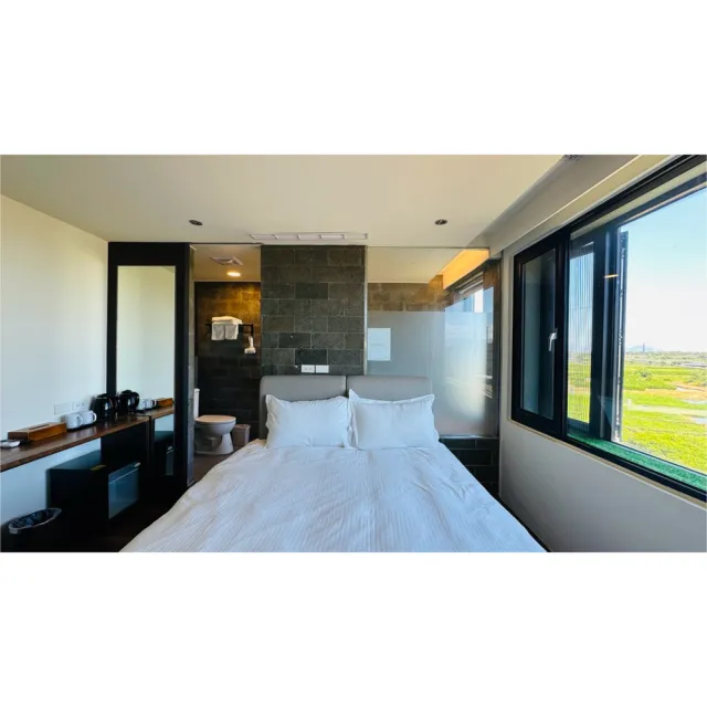 宜蘭山眠無人旅店｜淡季平日入住雅緻雙人房附溫泉浴缸純住宿 六壹專案(每房招待一位12歲以下兒童)