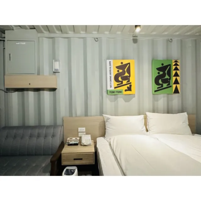 【宜蘭達煦浪花旅店】不分平假日升等四人房入住四位含兩客早餐 六壹專案(優惠期限內入住贈四次卡丁車體驗)