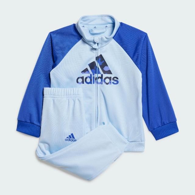 【adidas 愛迪達】ESSENTIALS 運動套裝 外套/長褲 嬰幼童裝 IY4295