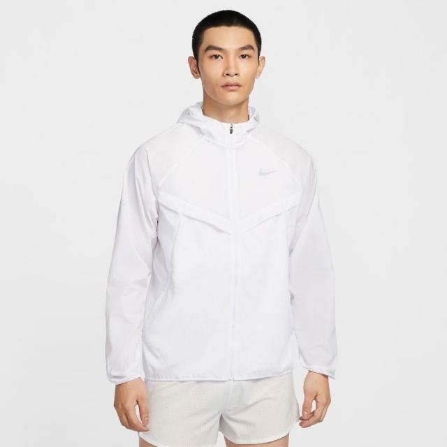 【NIKE 耐吉】跑步外套 防曬夾克_男_AS M NK UV RPL STRIDE JACKET_白色 (HV4549100)