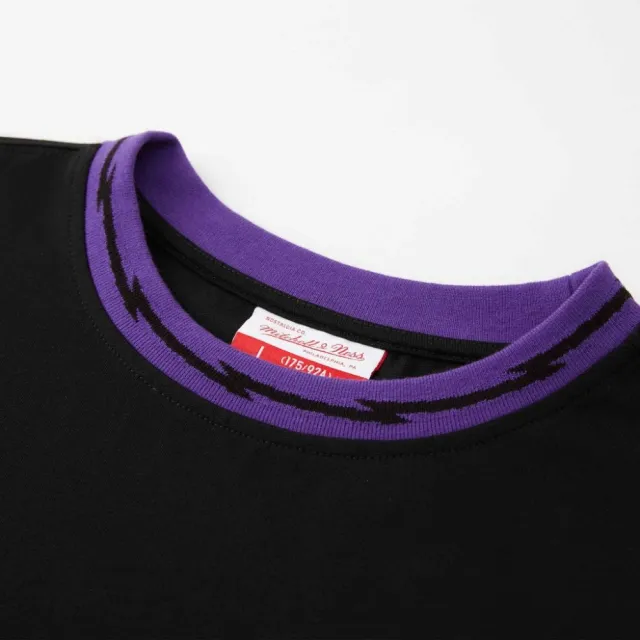 【MITCHELL & NESS】NBA JERSEY THREAD TEE 暴龍 黑 上衣 短袖 T恤