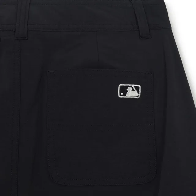 【MLB】復古水洗工裝長裙 紐約洋基隊 (3FSKB1263-50BKS)