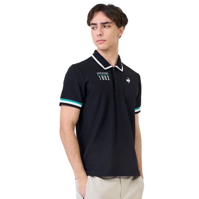 【LE COQ SPORTIF 公雞】吸濕排汗短袖POLO衫 男女款 5色 LWX21341_LWX22341