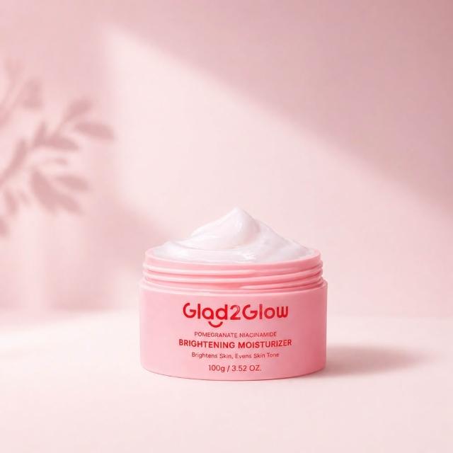 【GLAD2GLOW】紅石榴透亮保濕面霜 100g