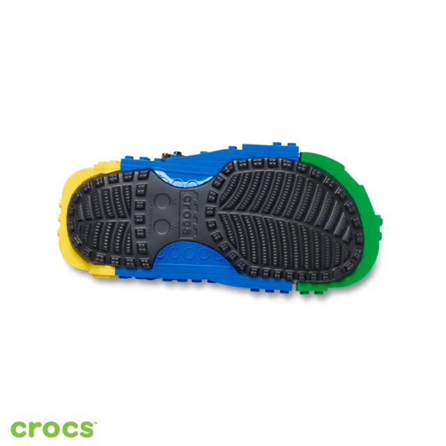 【Crocs】中性鞋 LEGO® 創意聯名系列克駱格 洞洞鞋 黑色(211873-001)