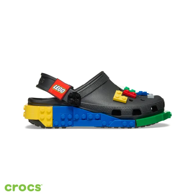 【Crocs】中性鞋 LEGO® Masterbrand 創意聯名系列克駱格 黑色(212388-90H)