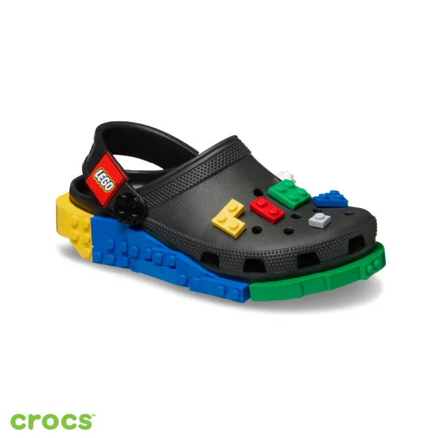 【Crocs】中性鞋 LEGO® Masterbrand 創意聯名系列克駱格 黑色(212388-90H)