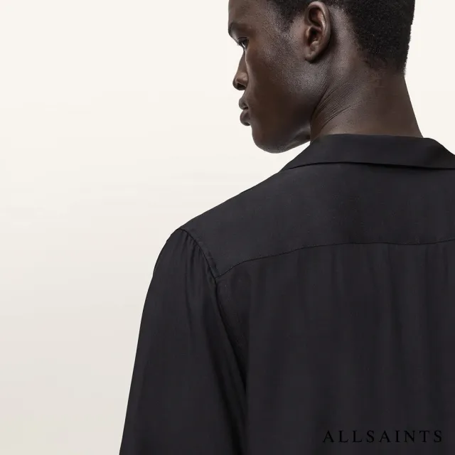 【ALLSAINTS】PARSONS 印花短袖襯衫 M107SE(箱形版型)