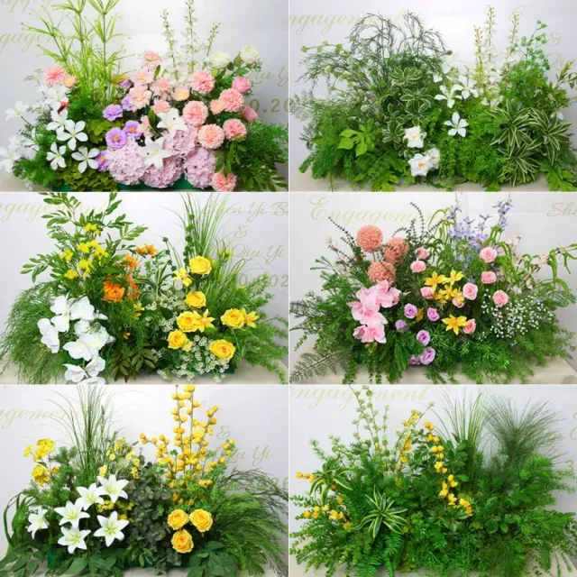 【諾必行】仿真花藝 裝飾花排 場景裝飾花 仿真花 假花 高仿真 背景布置假花