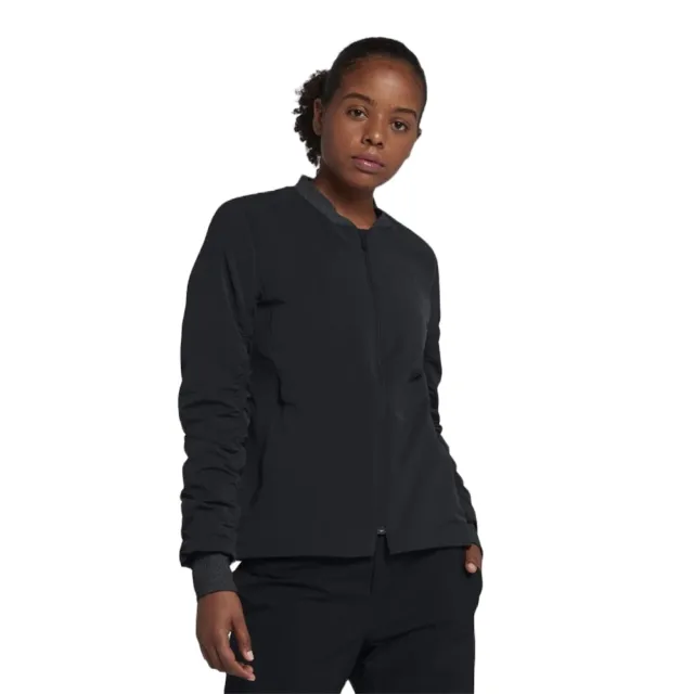 【NIKE GOLF】NIKE GOLF 女款飛行夾克 黑色 930154-010