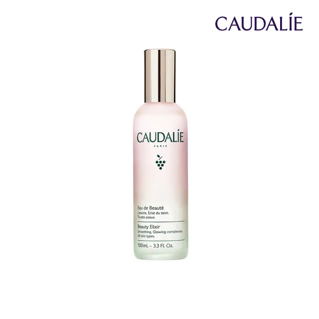 【CAUDALIE 歐緹麗】葡萄籽活膚化妝水 100ml(皇后水 保濕 養膚 定妝噴霧)