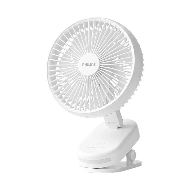【Philips 飛利浦】180度擺頭 摺疊夾式風扇 能夾/能立/能定時(ACR2122DM)