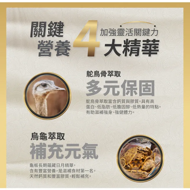 【YM BIOMED 陽明生醫】龜鹿鴕鳥土龍原膠x2盒組(10入/盒 滋補強身 關鍵維持 膠質 鈣)