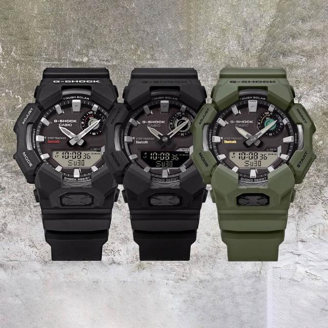 【CASIO 卡西歐】G-SHOCK 太陽能藍芽連線大錶徑運動錶-3款可選 禮物(GA-B010-1A/GA-B010-1A1/GA-B010-3A)