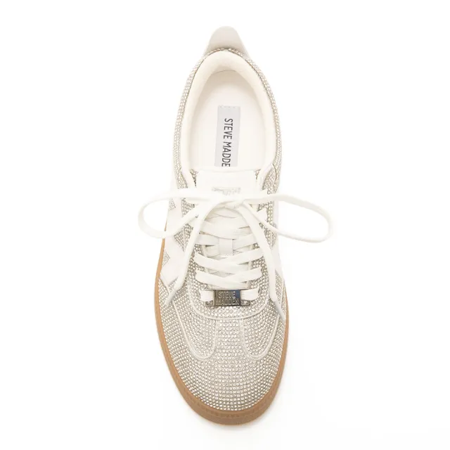 【steve madden】滿鑽拼接M厚底德訓鞋 TWFENTY(銀色)