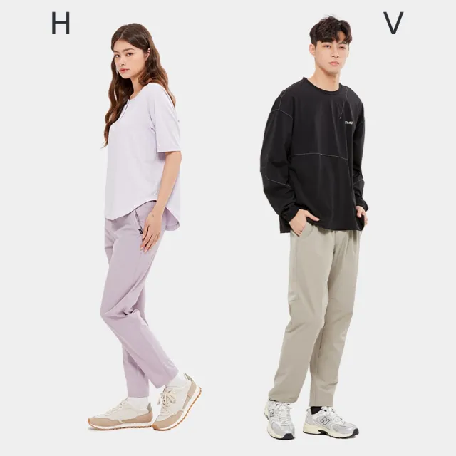 【Hang Ten】出清品-男女裝-涼感3M吸濕排汗防潑水口袋運動長褲(多款選)