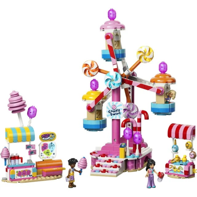 【LEGO 樂高】Friends 42700 糖果和杯子蛋糕摩天輪(扮家家酒 想像力遊戲 禮物 玩具)