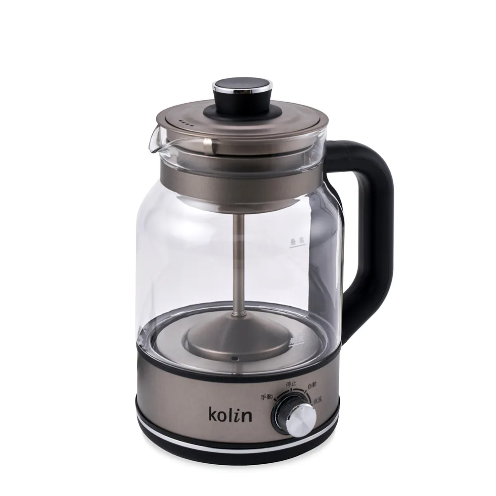 Kolin 歌林】純鈦虹吸沖茶快煮壺KPK-MN13TA2(泡茶壺/沖茶壺/煮茶壺/電