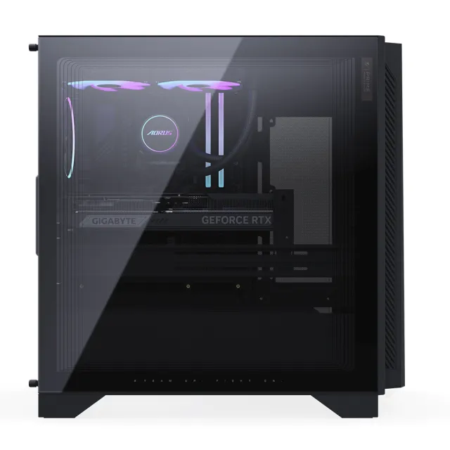 【GIGABYTE 技嘉】R7 RTX5070Ti 電競電腦AP5A7N7T-5100 AORUS PRIME 5/R7-9700X/32G/2TB SSD/W11H