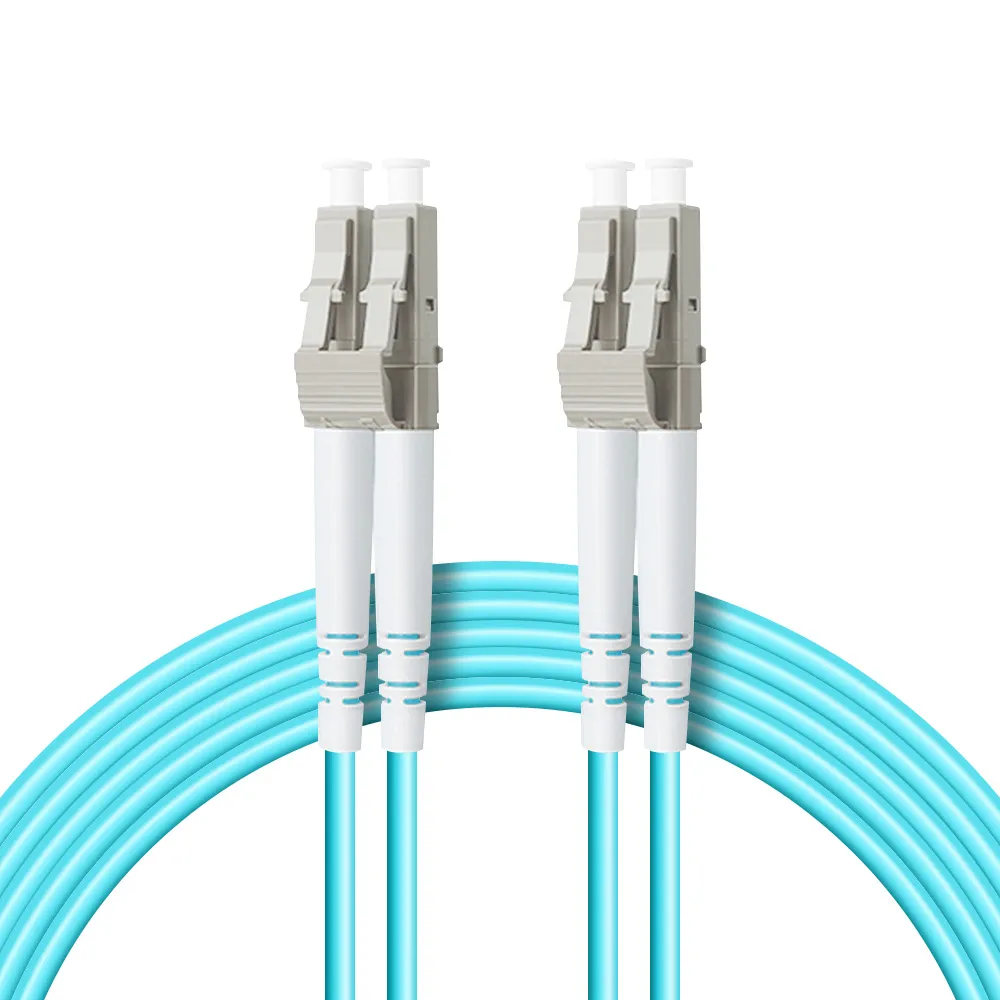 【台灣霓虹】電信級LC-LC多模100G雙芯OM4全雙工光纖跳線2米