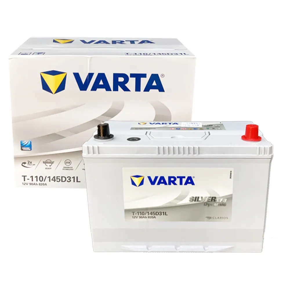 VARTA 華達】T-110 145D31L EFB 啟停車油電車電瓶- momo購物網- 好評
