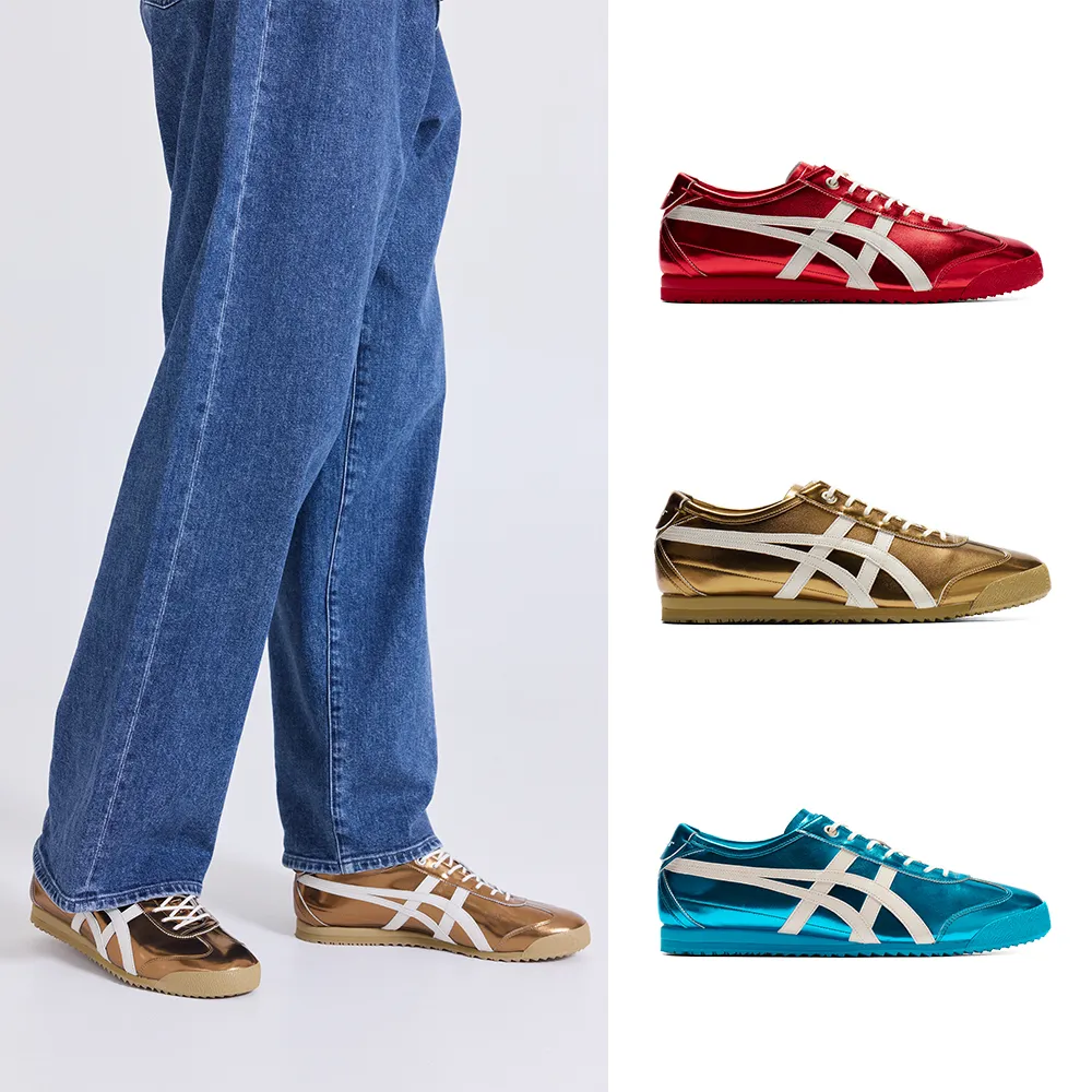 Onitsuka Tiger】鬼塚虎金屬質感系列MEXICO 66 SD 休閒鞋(1183C468-701