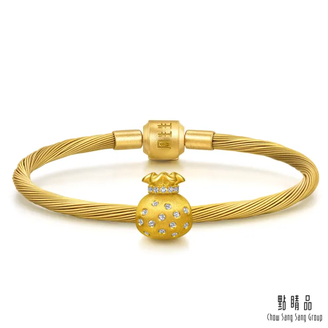 【點睛品】Charme 藏鑽福袋 鑽石黃金串珠