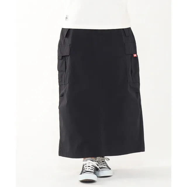 【CHUMS】CHUMS 休閒 女 Ripstop Cargo Skirt工裝長裙 黑色 女 (CH181386K001)