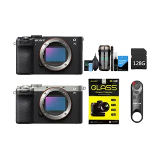 【SONY 索尼】ILCE-7CM2 A7CII A7CM2+128G+deerekin 鋼化貼+藍牙遙控器+膠囊清潔組(公司貨 保固18+6個月)