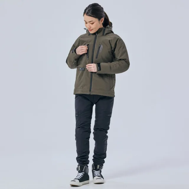【RS TAICHI】RSJ730 女版五件式護具全季節連帽可拆防摔衣