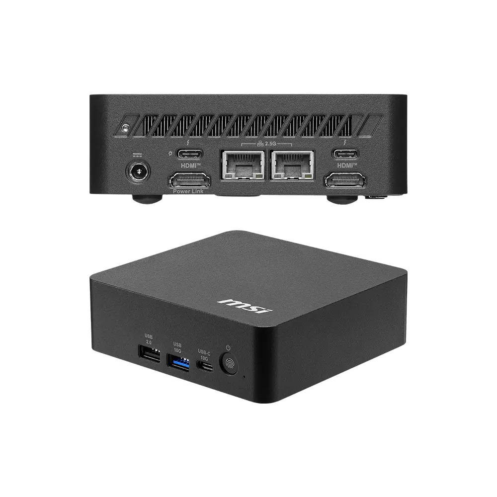 【MSI 微星】Cubi NUC AI+ 3MG-011TW{BHCM64M01P} Win11Pro迷你電腦(Ultra 5 322/16G+16G/512G SSD)