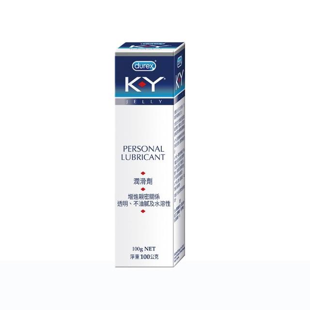 【Durex 杜蕾斯】KY潤滑劑1入(100g 潤滑劑推薦/潤滑劑使用/潤滑液/潤滑油/水性潤滑劑)