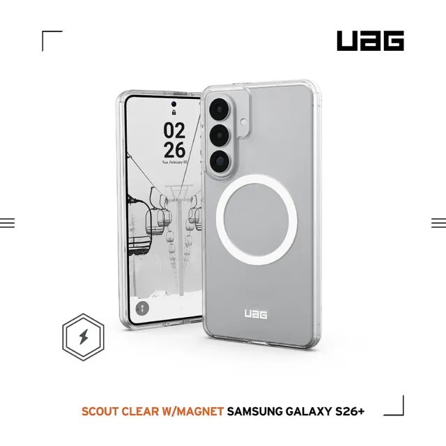 UAG磁吸保護殼【Samsung 三星】Galaxy S26+ 5G 6.7吋(12G/256G/Snapdragon 8 Elite Gen 5/5000萬鏡頭畫素/A