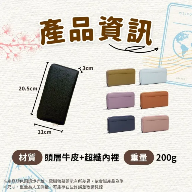 【享屋】日幣錢包-真皮長夾(真皮零錢包 皮包分隔錢包 RFID 防盜刷卡包 日幣零錢包 日本分格分類)