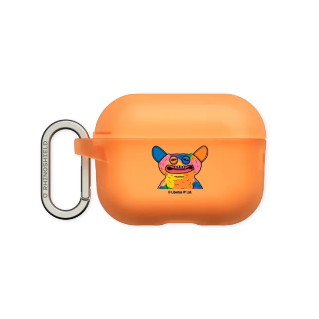 【RHINOSHIELD 犀牛盾】AirPods 4/Pro 3/Pro 2 防摔耳機保護殼/彩色派對(Fuggler放克牙寶)