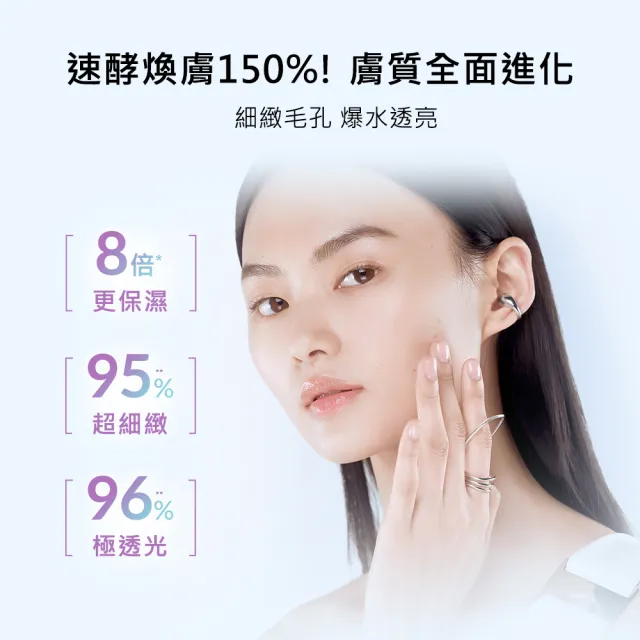 【LANCOME 蘭蔻】官方直營 極光肌因雙星組(LANCOME/小黑瓶PRO/超極限肌因/超級極光水/超極光/雙入組)