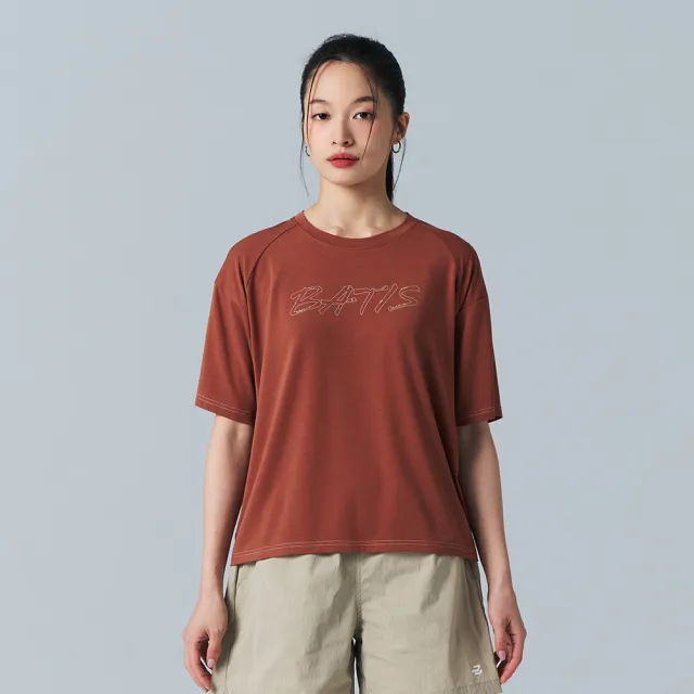 【BATIS 巴帝斯】女舒適短版上衣 - 兩色 - 26SS