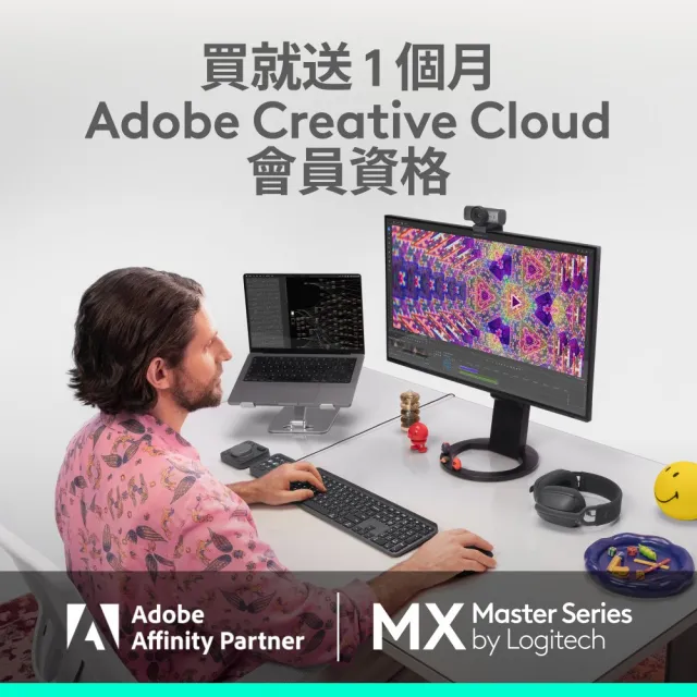【Logitech 羅技】MX Master 4 無線滑鼠
