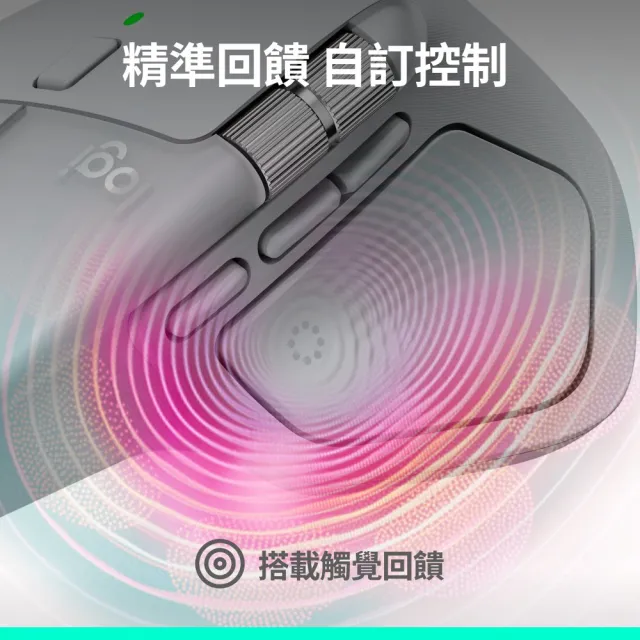 【Logitech 羅技】MX Master 4 無線滑鼠