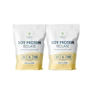 【TRYALL】分離大豆蛋白 1kg/袋*2