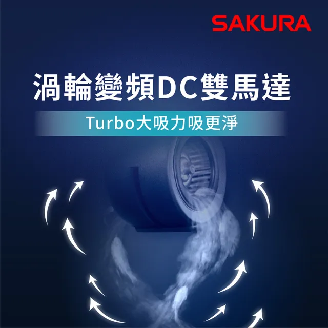 【SAKURA 櫻花】流線型雙效除油除油煙機 -渦輪變頻系列(DR3882B 原廠安裝-官方直營)