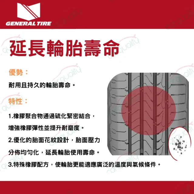 【General Tire 將軍】AltiMax GS6-215/60/16 四入組 送安裝 (車麗屋)