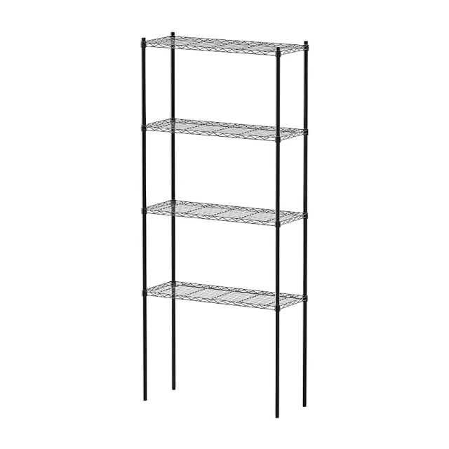 【dayneeds 日需百備】輕型 90x35x210公分 烤漆四層架 兩色可選(鐵力士架/收納層架/鞋架/展示架/層架/鐵架)