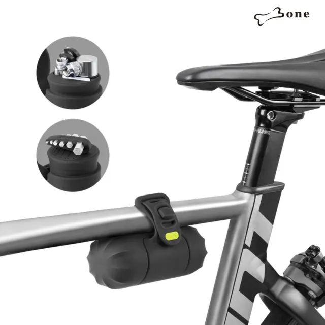 【Bone 蹦克】單車隨行工具組 (自行車工具/工具組/隨行工具包/環保矽膠/補胎/扳手工具/防潑水)