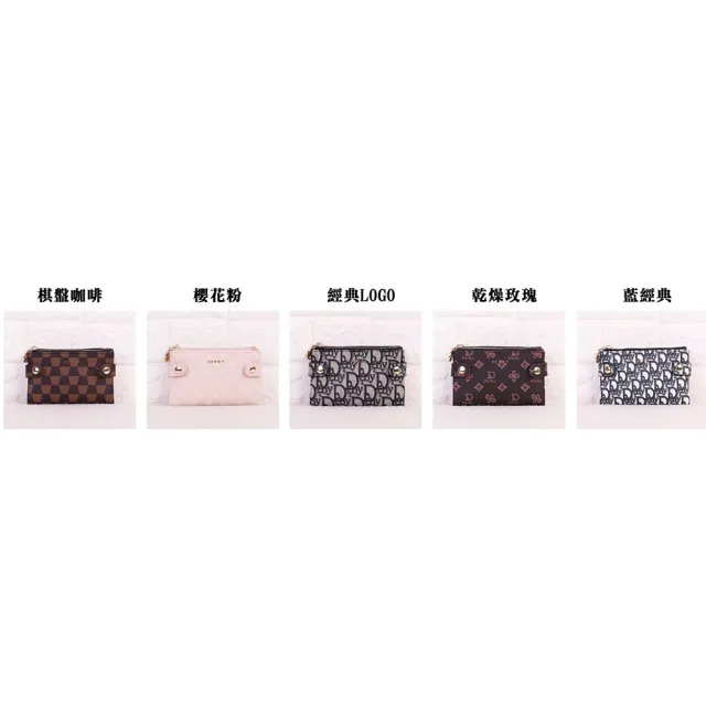 【SNOW.bagshop】雙11 中夾 附盒 二折 皮帶暗釦主袋 防水防刮皮革 緹花布