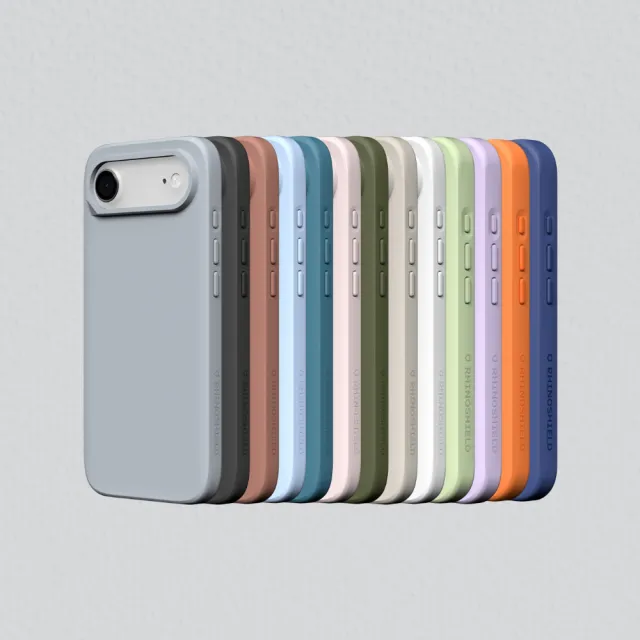【RHINOSHIELD 犀牛盾】iPhone 17/Air/17 Pro/Pro Max SolidX MagSafe兼容 強化吸震緩衝防摔磁吸手機殼