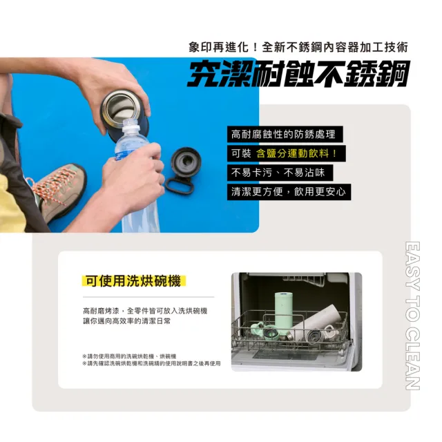 【ZOJIRUSHI 象印】不銹鋼真空提把保冷瓶-600ml(SD-KA60H 保冰/環保杯)